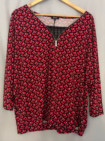 Blouse rose fuchsia