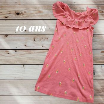 Robe motif cornets de glace