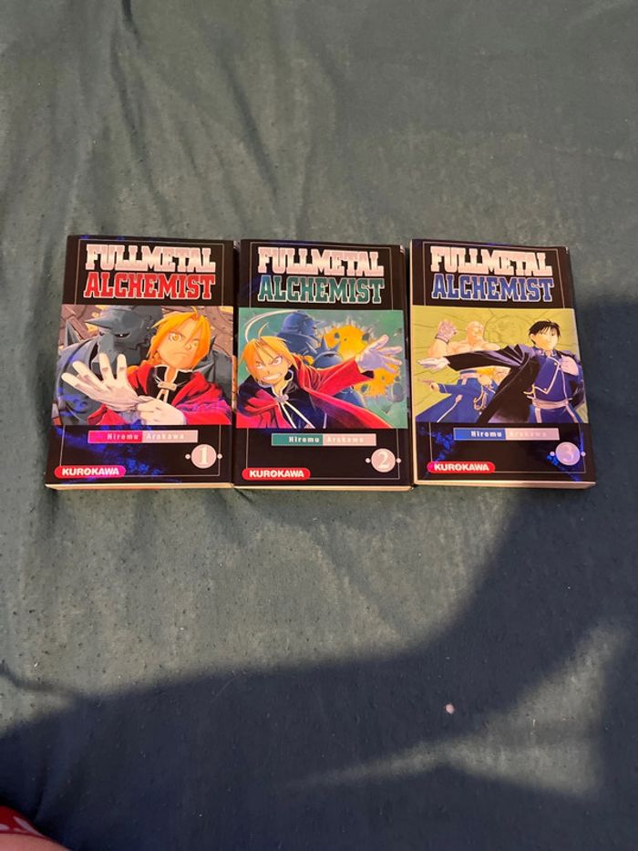 manga full métal alchemist 1 2 et 3