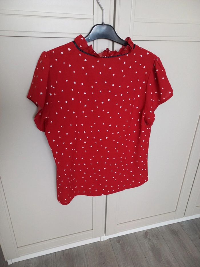 Blouse femme petit cœur