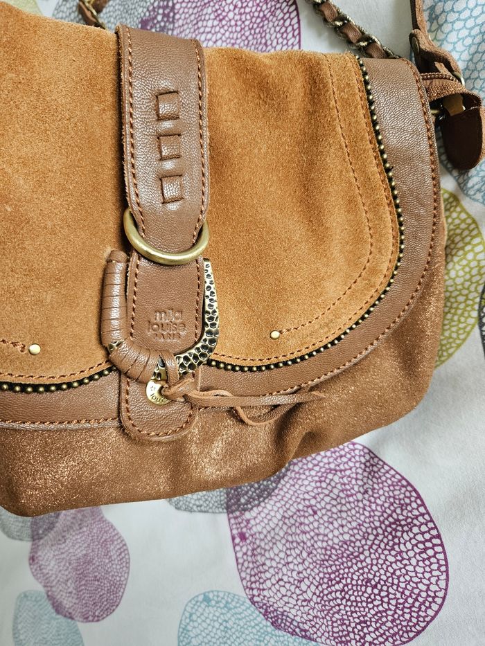 Sac bandoulière cuir Mila Louise - photo numéro 3