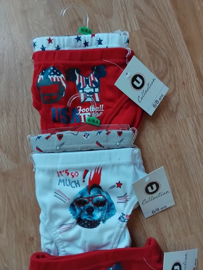 Lot culottes garçon 6/8ans neuf - photo numéro 3