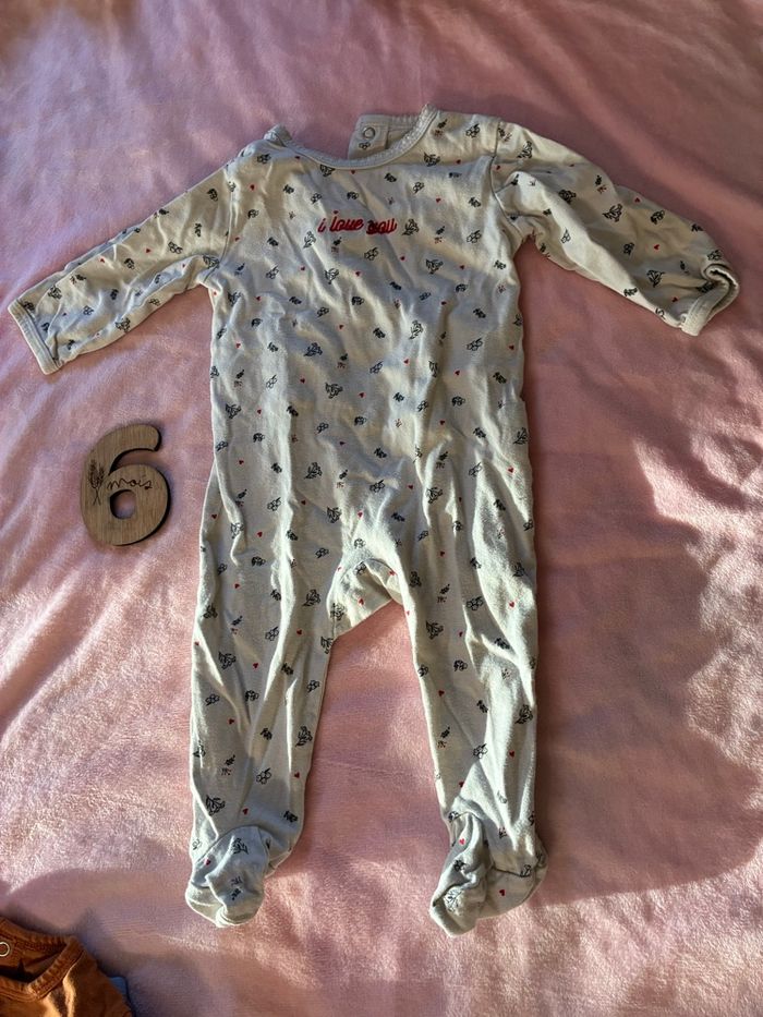 Lot pyjamas fin 6 mois - photo numéro 4