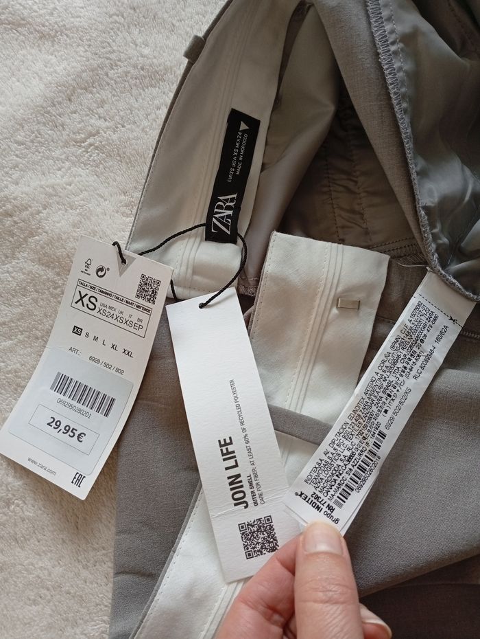 Jupe longue asymétrique. Zara 34 - photo numéro 7