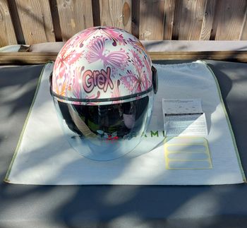 Casque moto XXS pour enfant