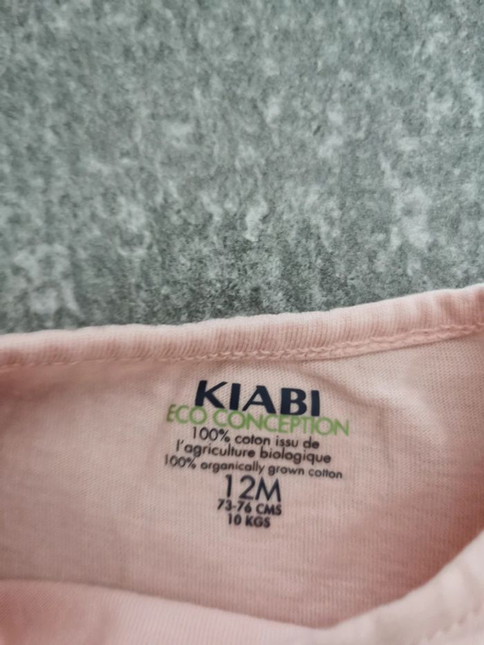 T-shirt bébé fille 12 mois neuf - photo numéro 2