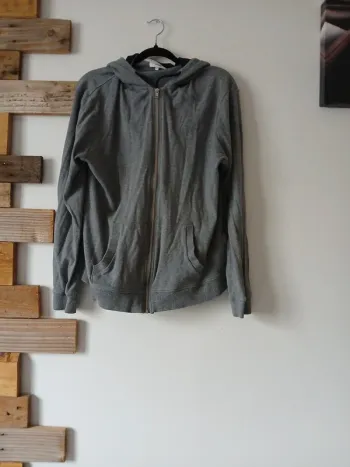 Gilet homme à capuche