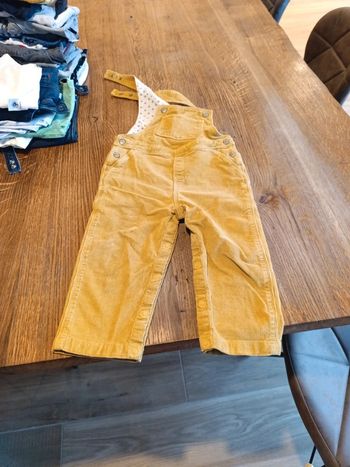 Salopette jaune