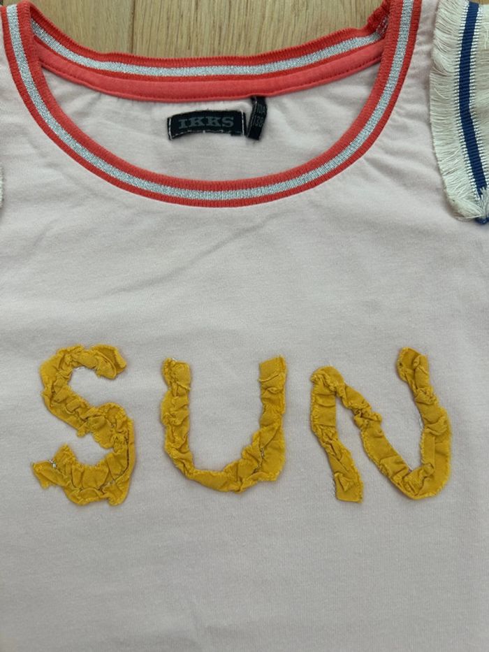 Tee shirt sans manches Sun IKKS 10 ans débardeur fille IKKs - photo numéro 2