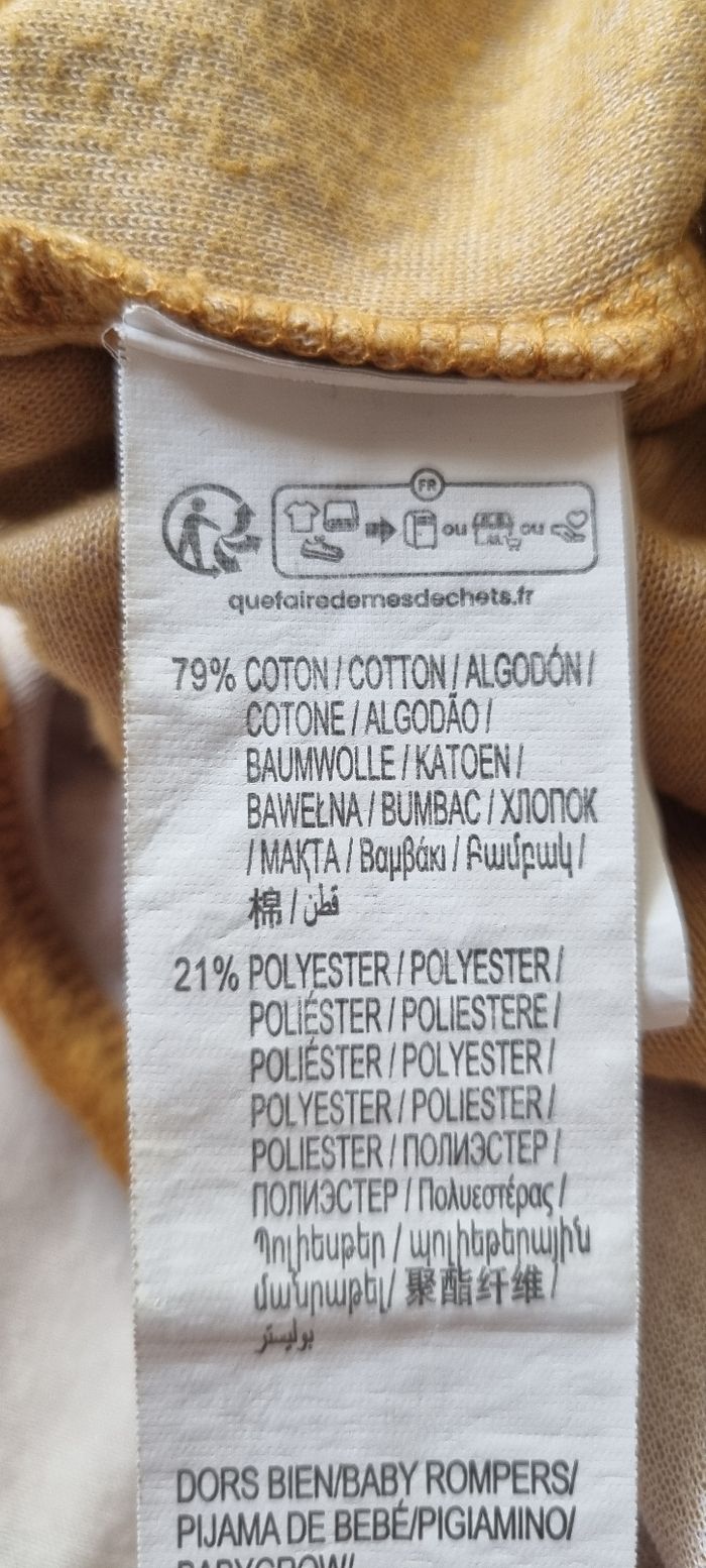 Pyjama bébé 24 mois bonhomme pain d'épices - photo numéro 10