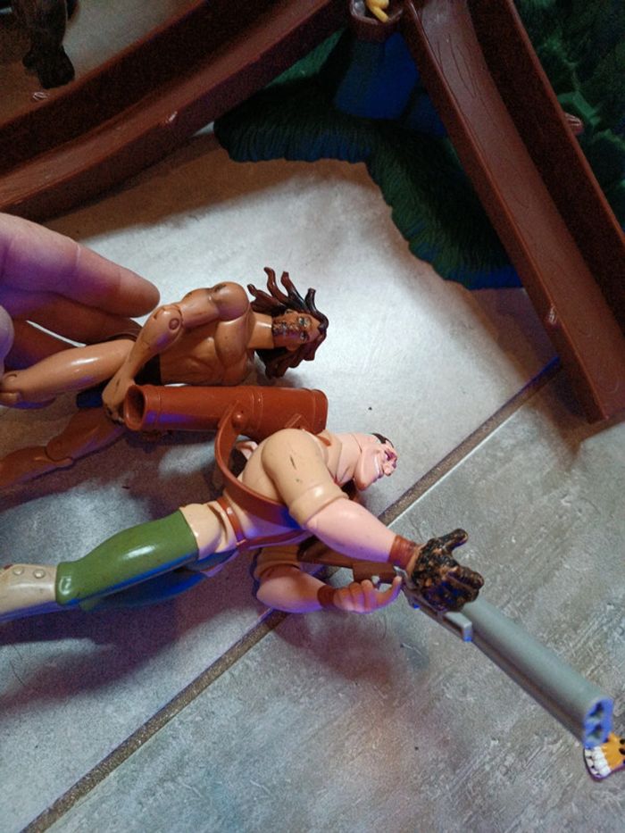 Disney Heroes héros tarzan Disney arbre tree maison house treehouse famosa figurine Playset figura - photo numéro 13