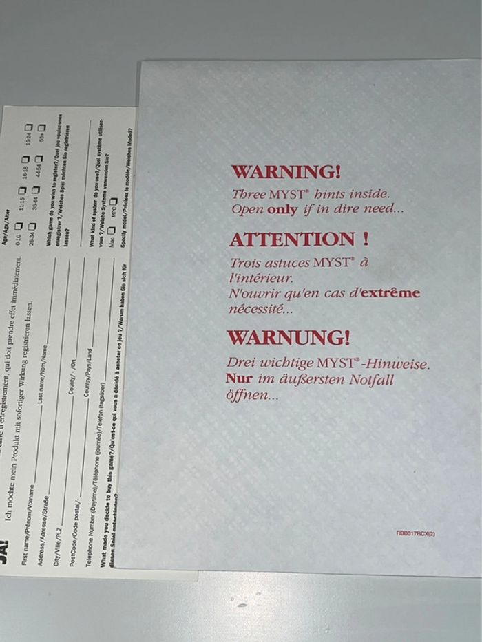 Myst - Jeu PC Edition Bigbox Complet VF Microsoft - photo numéro 7