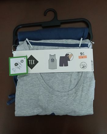 ensemble pyjamas short sans manches homme L