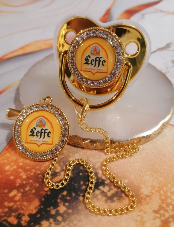 Sucette doré Leffe - photo numéro 2