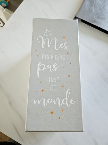 Boîte photo cartes étape 