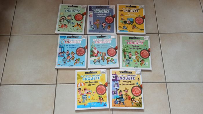 Lot livres Ma toute première enquête