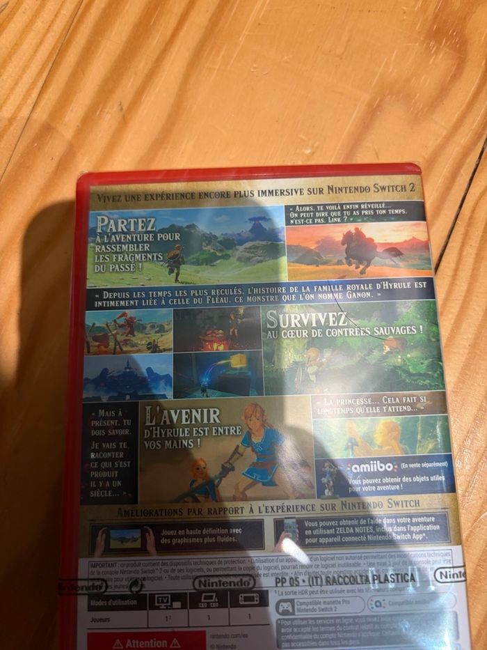 Zelda switch 2 neuf - photo numéro 2