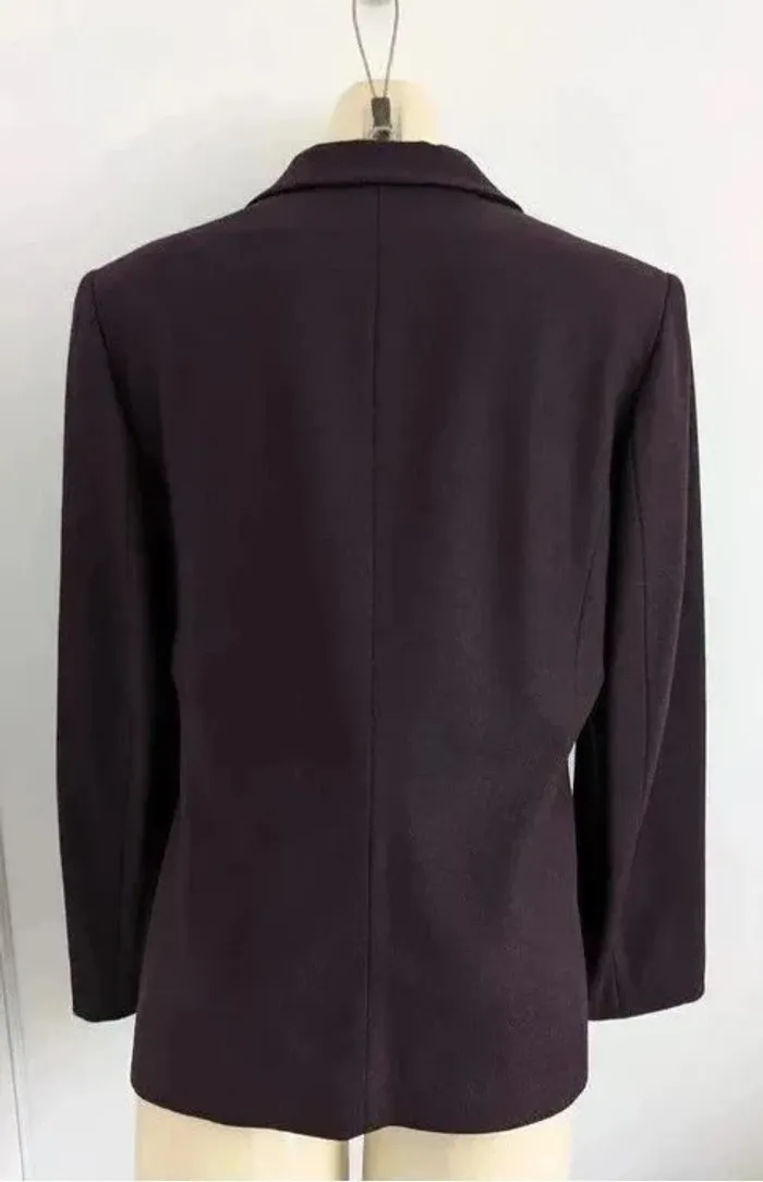 Tailleur 95% laine - 123 - taille 40/42 - photo numéro 4