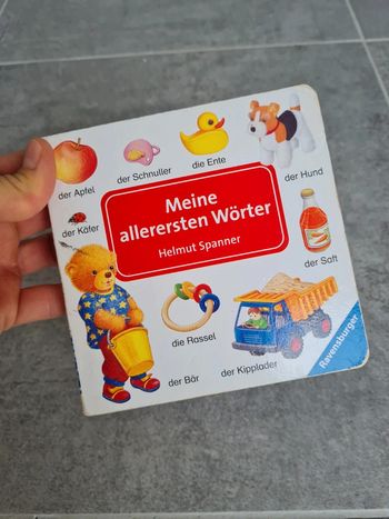 Livre cartonné en allemand