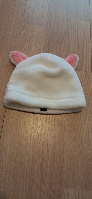 Bonnet chaud fille 1mois