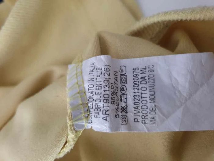 Haut jaune Taille Unique - photo numéro 4