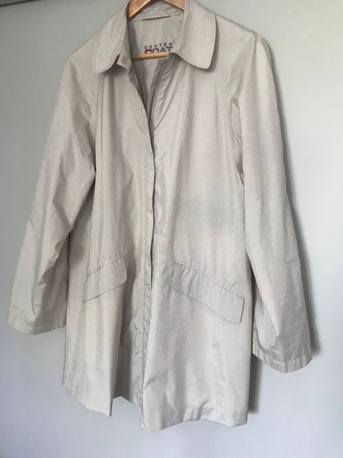 Imperméable crème - photo numéro 3