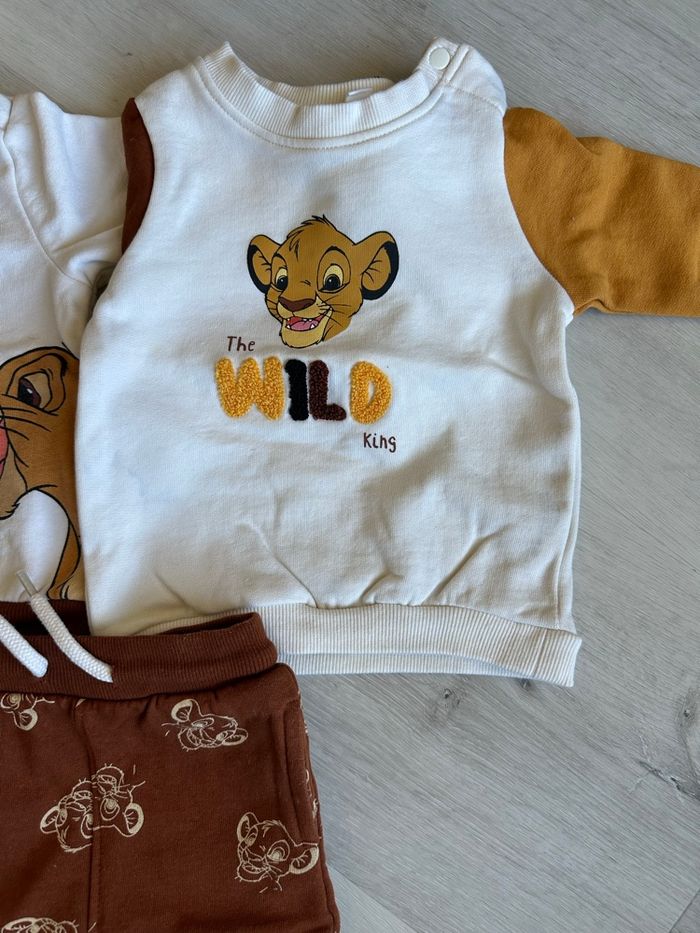 2 pulls + un jogging le roi lion bébé. - photo numéro 3