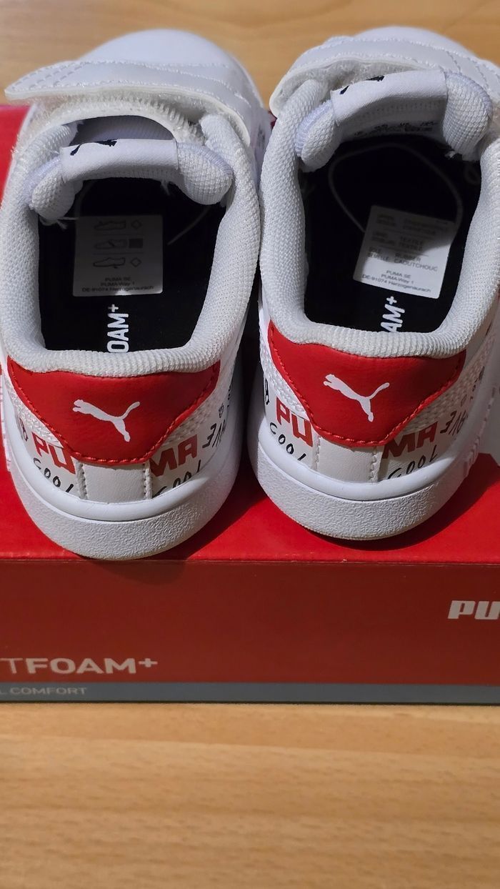 NEUVES (non portées)🏷 ⚘️⚘️🤩😍 superbes baskets mixtes PUMA pointure 23 🤩😍⚘️⚘️⚘️ - photo numéro 4