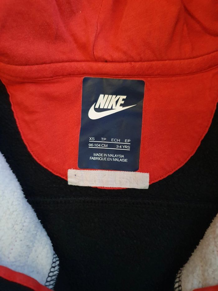 Gilet zippé Nike, 3 - 4 ans - photo numéro 3