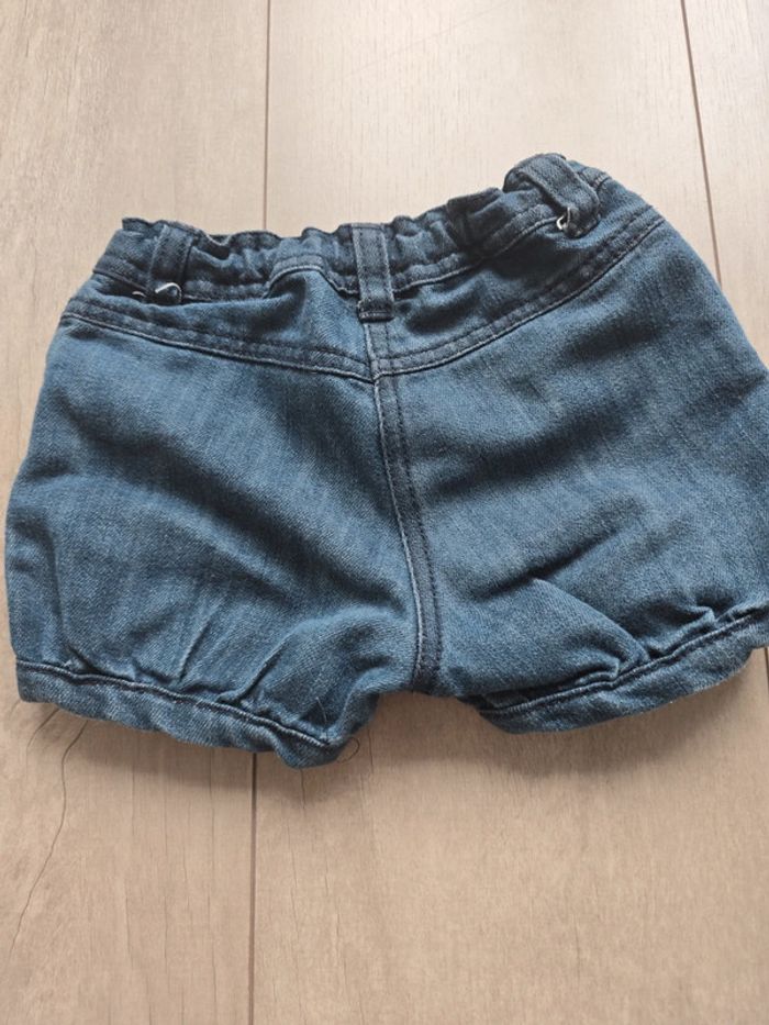 Short en jean 9 mois tape à l'oeil - photo numéro 5