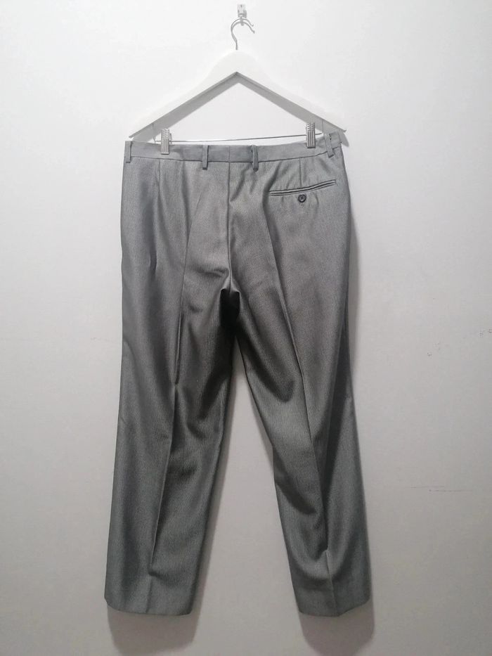 Traje de hombre gris plateado 54 - photo numéro 3