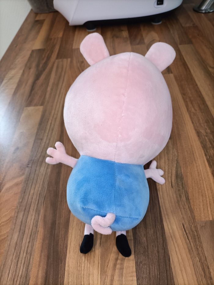 Grande peluche Peppa Pig - Georges - photo numéro 4