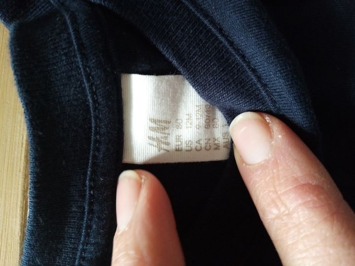 Haut manches longues H&m 9-12mois 80cm garçon - photo numéro 2