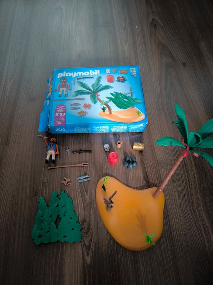 Playmobil 5138 île déserte et naufragé