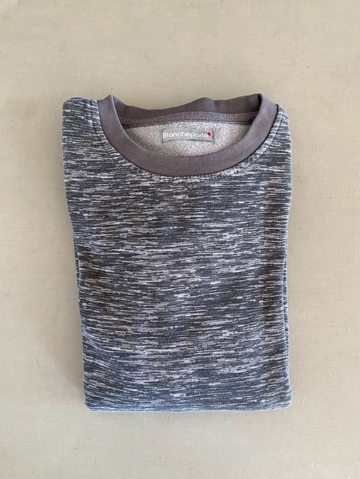 Sweat Blanche Porte gris taille 34/36 - photo numéro 19