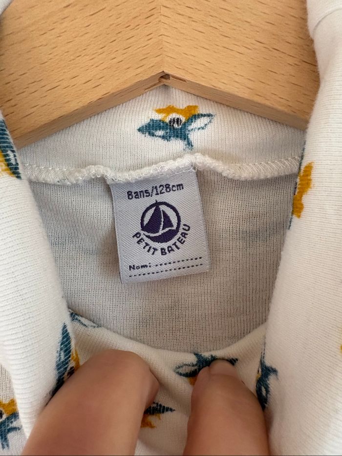 Sous pull Petit Bateau 8ans - photo numéro 6