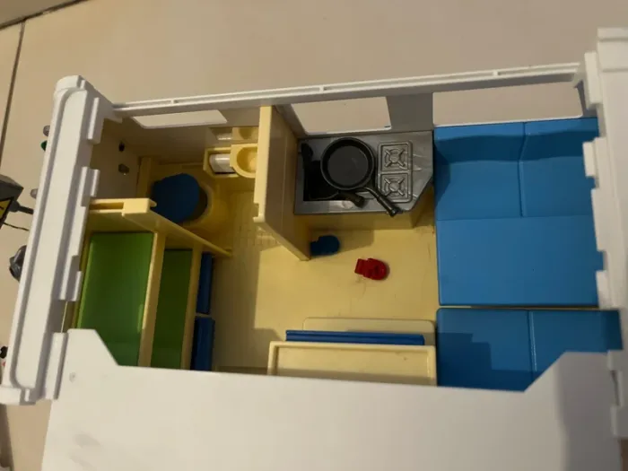 lot voiture familiale et caravane playmobil - photo numéro 5