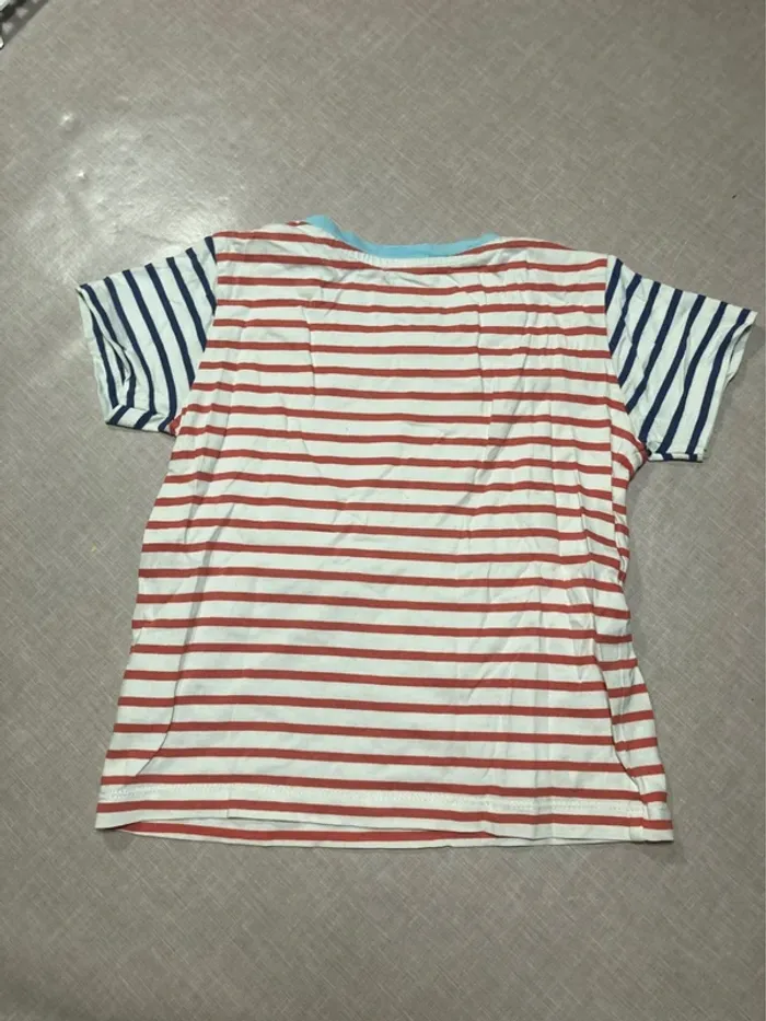 T-shirt rayé Baby Boden avion 3/4 ans - photo numéro 4