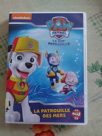DVD pat patrouille la patrouille des mers