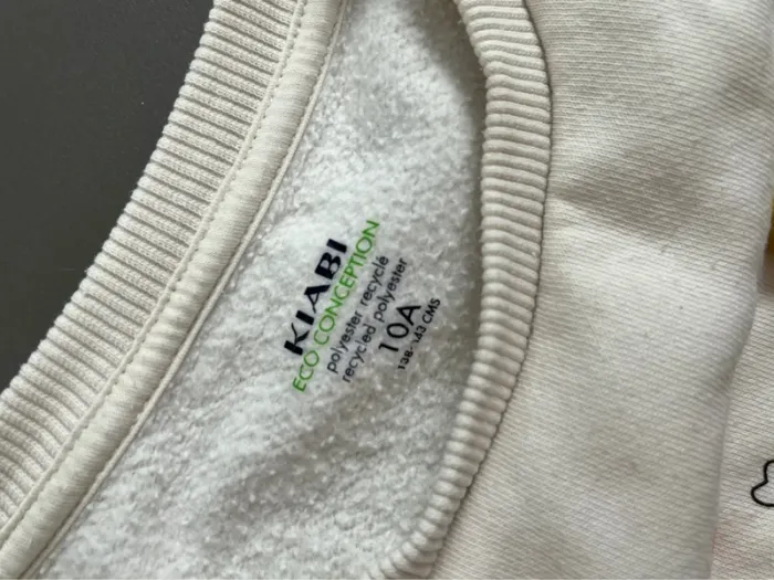 Sweat pomme kiabi 10 ans en très bon état - photo numéro 2