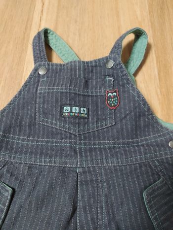 Salopette sergent major très chaud 12 mois