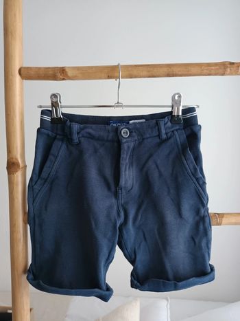 Short chino bleu marine Okaïdi 8 ans