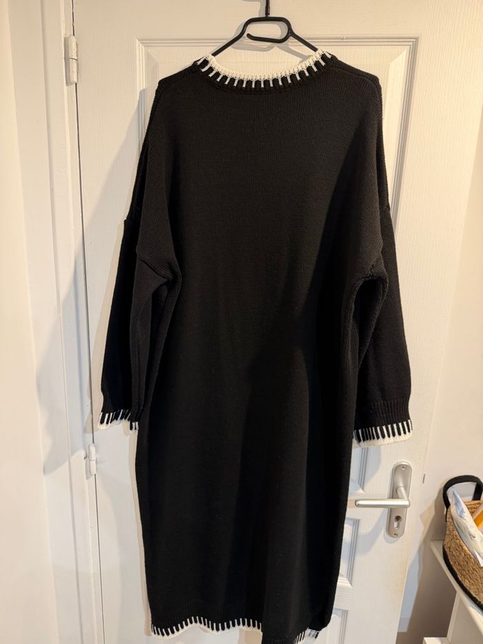 Robe longue en laine