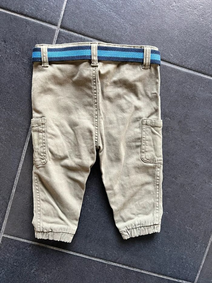 Pantalon treillis militaire Lulu Castagnette 12 mois - photo numéro 4