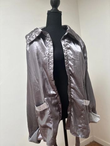 Peignoir satin