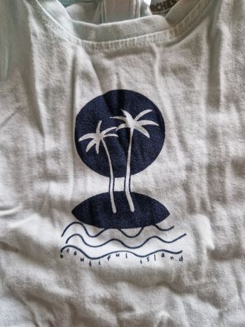 Combinaison débardeur 9 mois