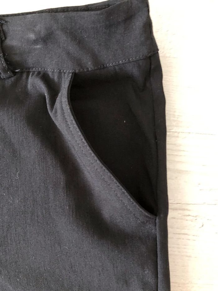 AN105- Pantalon droit noir T46 (46-48) NEUF - photo numéro 4