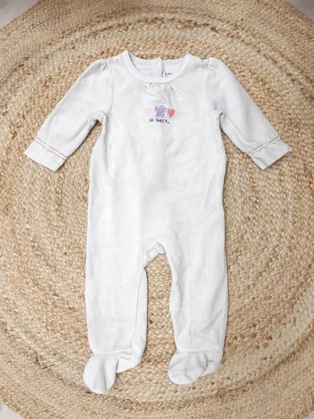 Pyjama velours Vertbaudet 9 mois