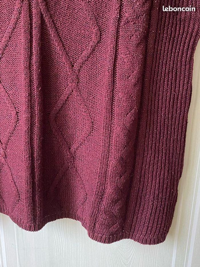 Pull manches courtes - femme - taille 46/48 - photo numéro 7