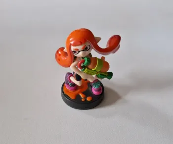 Figurine Inkling Fille Girls Orange Variante Amiibo Smash Bros